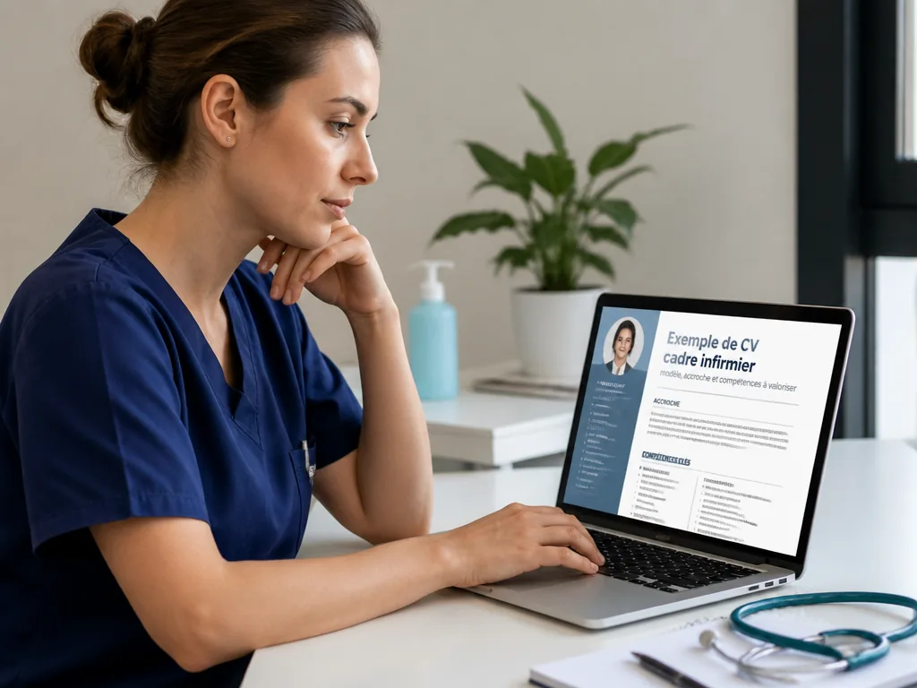 Exemple de CV cadre infirmier : modèle, accroche et compétences à valoriser
