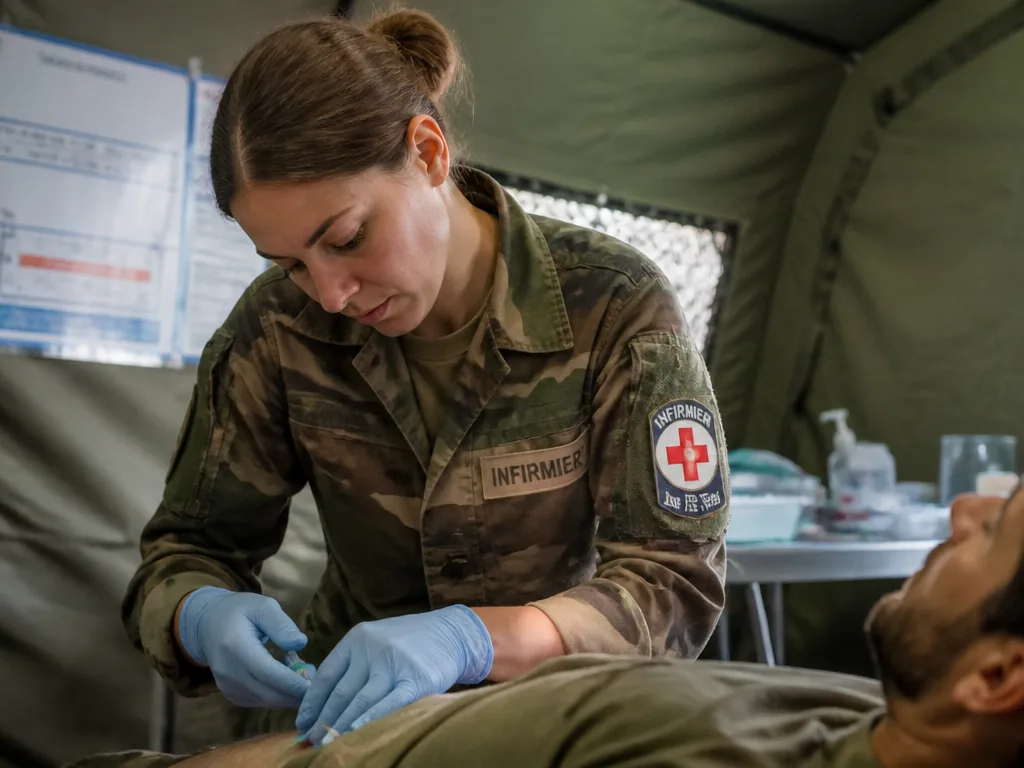 Infirmière militaire : un métier d’engagement entre soins et armées